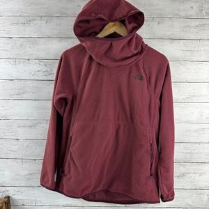 The North Face Fleece Womens Small Long Sleeve Purple glacier alpine hoodie‎